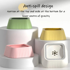 CuddleMutt™ Splash-Free Floating Pet Water Bowl | No-Spill, Clean & Dry Drinking for Dogs