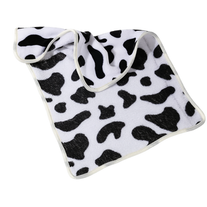 "Cow" Fleece Throw, 76" L x 53" H
