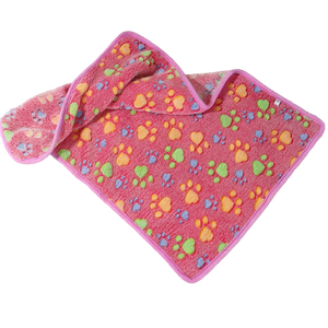 🎁 Cozy Fawn Plush Dog Blanket – Soft Coral Fleece Throw, 76" L x 53" H (100% off)