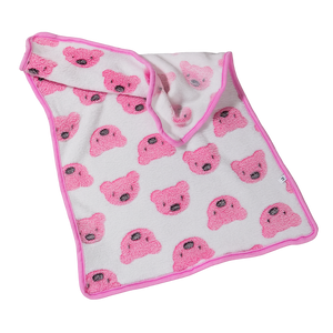 Blush Haven Plush Dog Throw Blanket, 76" L x 53" H