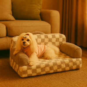 2024 PlushNest Orthopedic Pet Couch