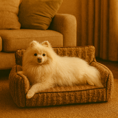 2025 PlushNest Orthopedic Pet Couch