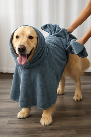 SnuggleDry Cotton Dog Towel