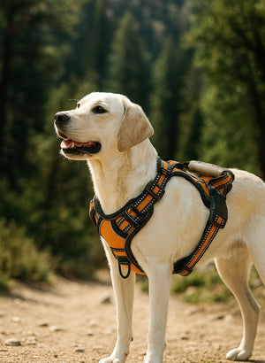 CuddleMutt No-Pull Reflective Dog Harness
