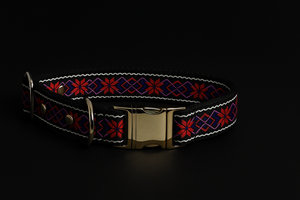 CuddleMutt™ "Boston" Cotton Dog Collar
