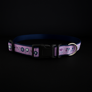 CuddleMutt “Metro Floral” Adjustable Dog Collar