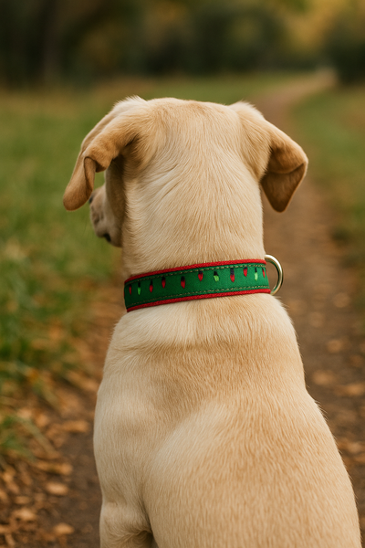 Christmas Lights - Dog Collar