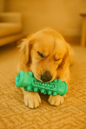 CuddleMutt™ ToughChew™ Dog Toy – Dental Cleaning & Play Stick