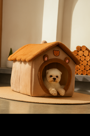 CuddleMutt™ Ultra-Cozy Dog Cave