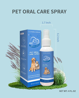 CuddleMutt™ FreshBreath+ Pet Dental Spray — Bad Breath & Plaque Remover for Dogs